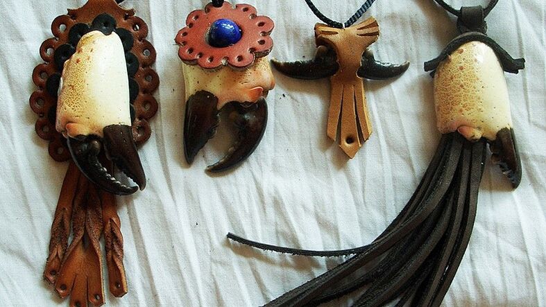 Genuine leather amulets for at-risk individuals