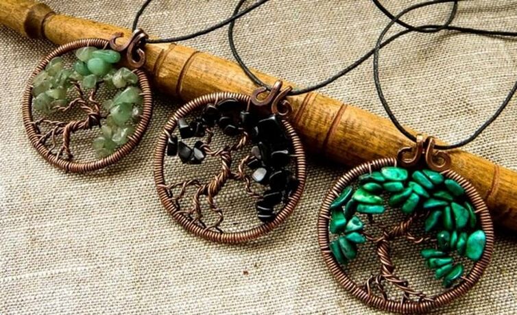 Health and good luck amulet pendant
