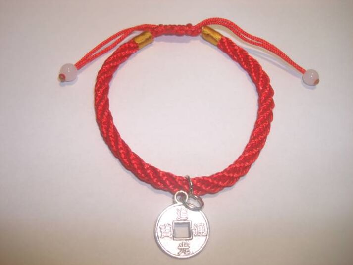 Red Thread Bracelet That Attracts Good Luck With Rare Coins