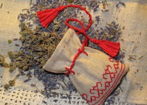 A bag of herbs good luck